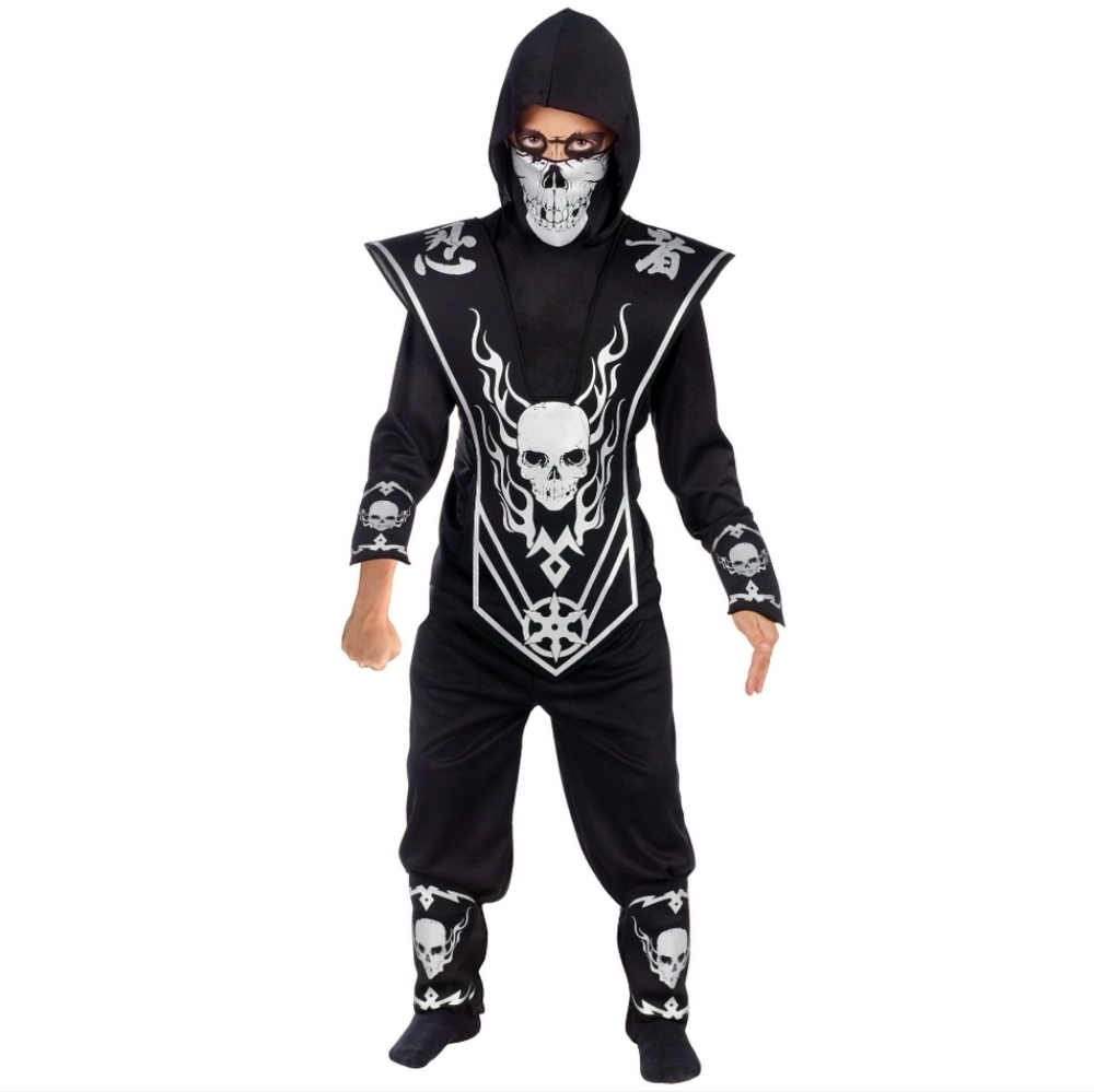 Skull Ninja Costume & Accessories